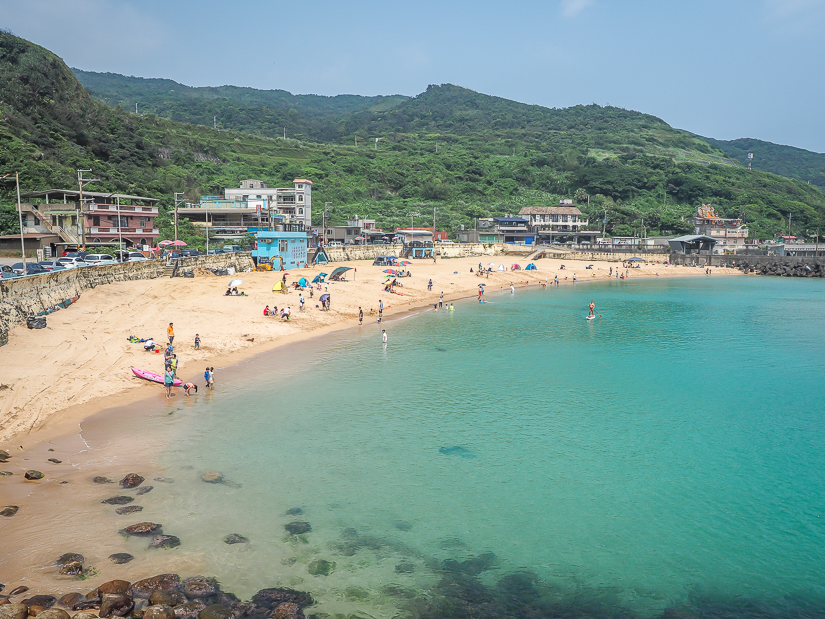 Dawulun Beach near Keelung, Taiwan